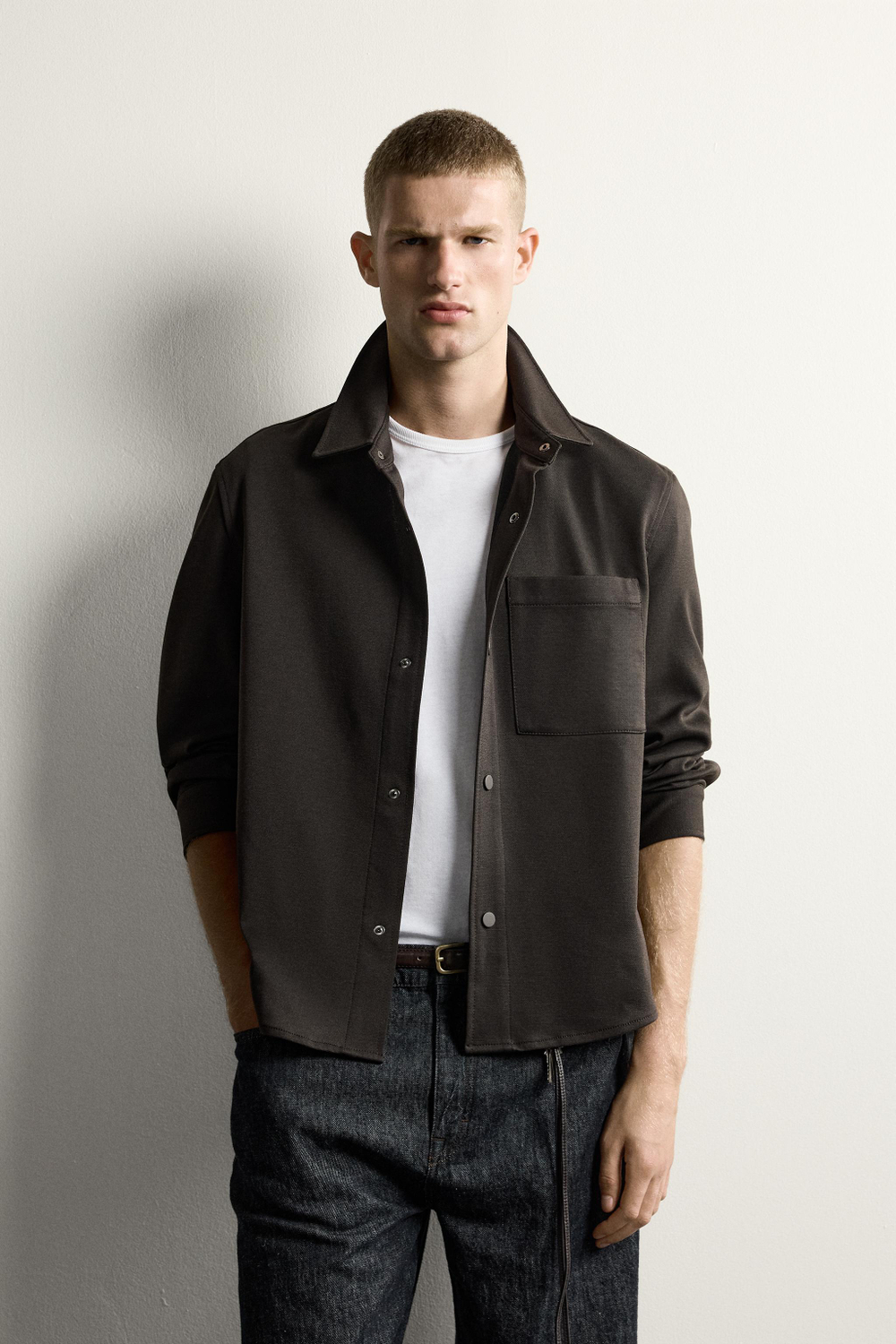 КУРТКА-РУБАШКА COMFORT NON IRON — ZARA