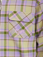 Мужская Рубашка Zip-up Flannel