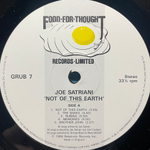 Joe Satriani ‎– Not Of This Earth (Англия)