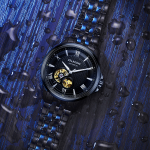 STARKING Automatic Mechanical Movement Watch Women"s Watch Black Dial