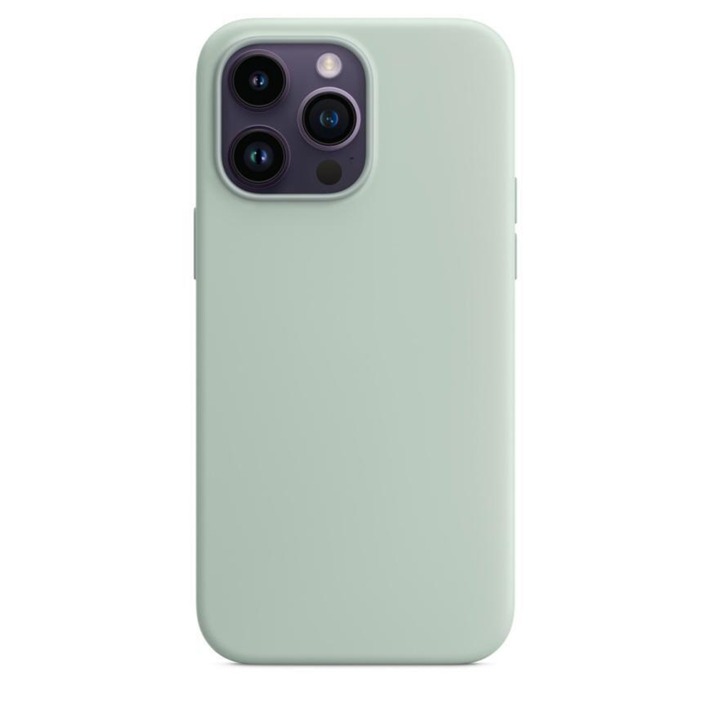 Силиконовый чехол MagSafe Silicone Case для iPhone 14 Pro Max