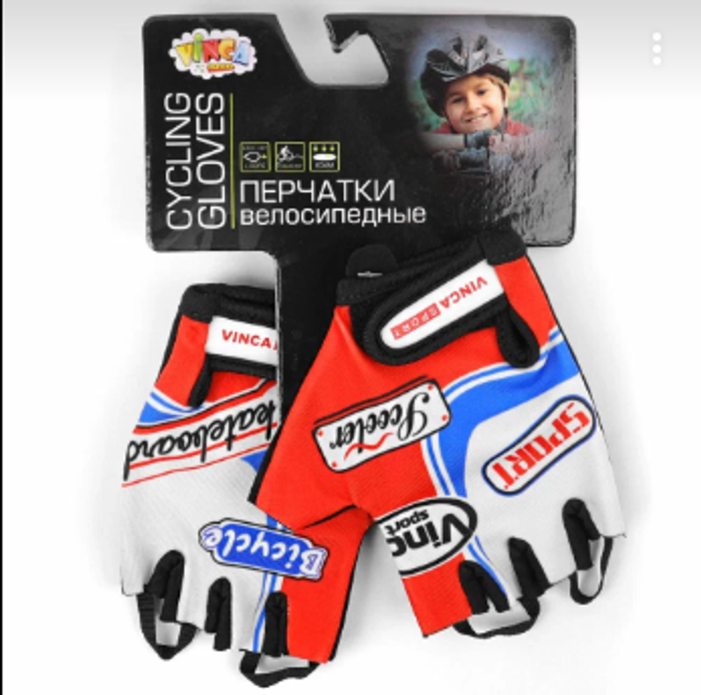 Перчатки велосипедные детские, Formula1,красные, 7XS VG 801 Formula 1