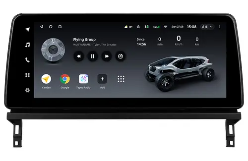 Магнитола для Toyota bZ4X - Teyes LUX ONE монитор 12.3" 2K QLED на Android 10, Быстрая, CarPlay, 4G SIM-слот
