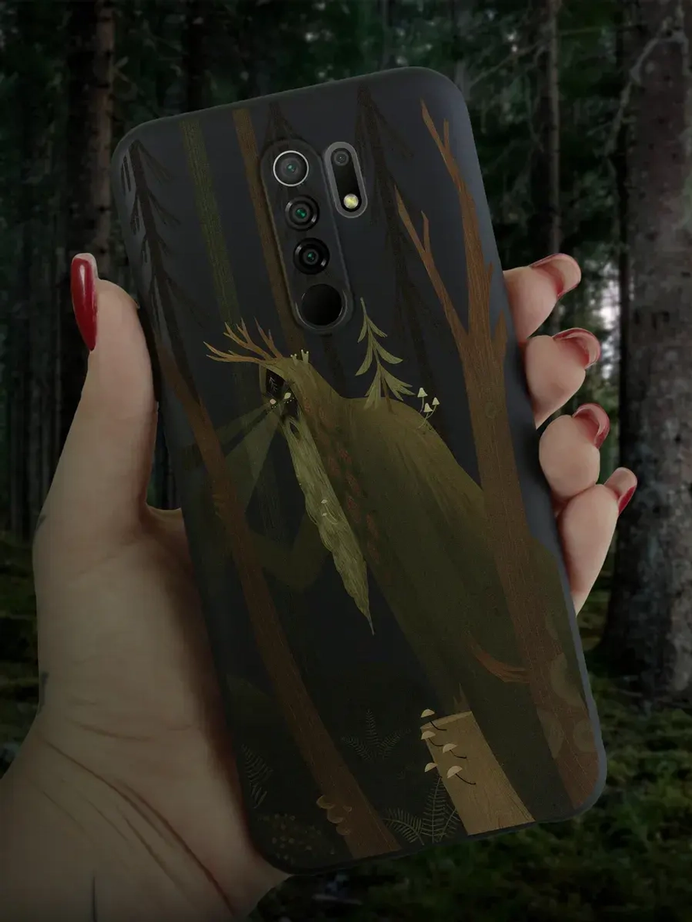 Чехол на Xiaomi Redmi 9 с принтом
