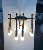 Chandelier Talisman by Apparatus (6 lampshades)