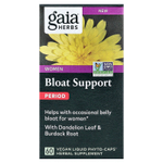 Gaia Herbs, добавка для поддержки вздутия живота для женщин, 60 веганских капсул Liquid Phyto-Caps®