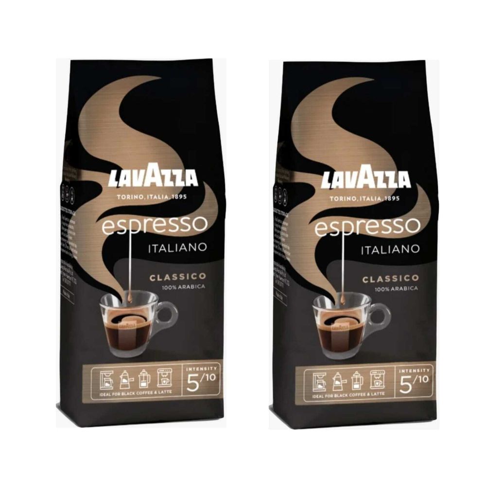 Кофе в зернах Lavazza Caffe Espresso 500 г, 2 шт