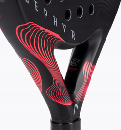Ракетка для падел Zephyr Pro черный красный Head