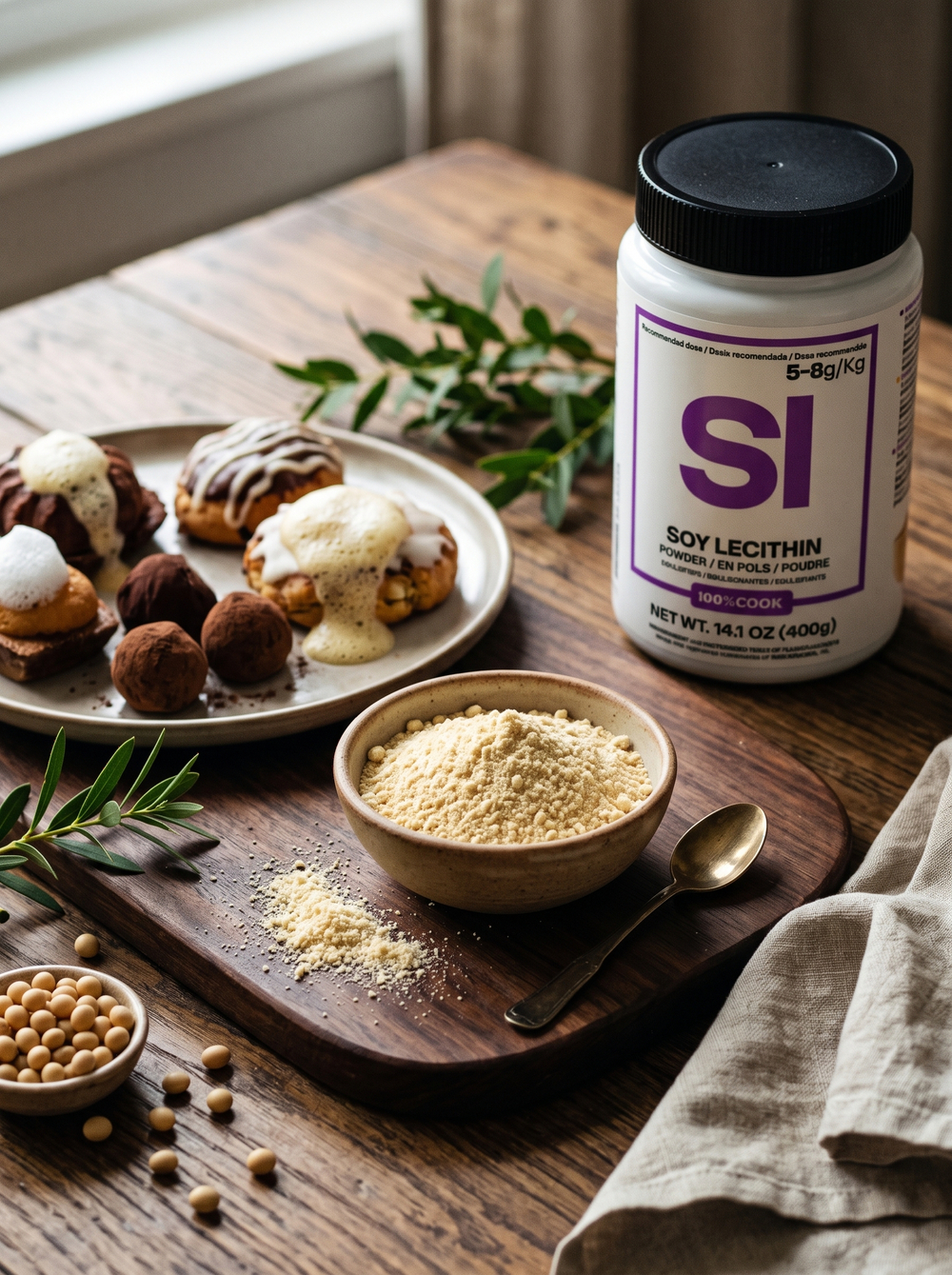 Соевый лецитин Soy Lecithin, 400 гр, 100%COOK
