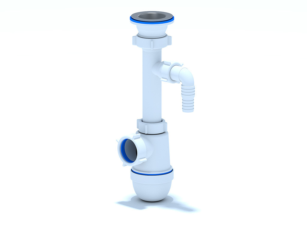 Сифон 1 1/2*40 с носиком C0300 АНИ пласт