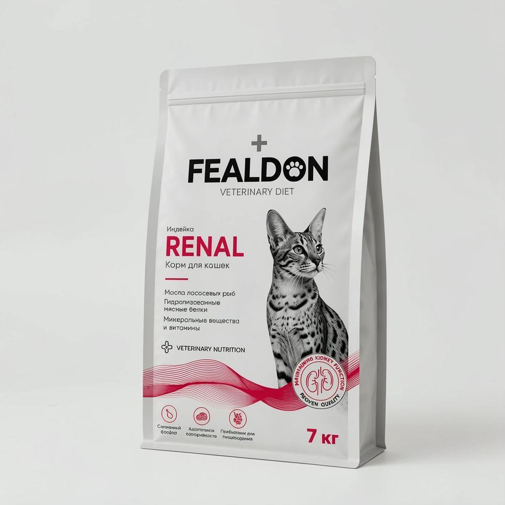 Сухой корм Fealdon RENAL для кошек
