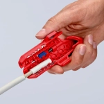 Универсальный инструмент для удаления оболочки ErgoStrip® Knipex 16 95 01 SB