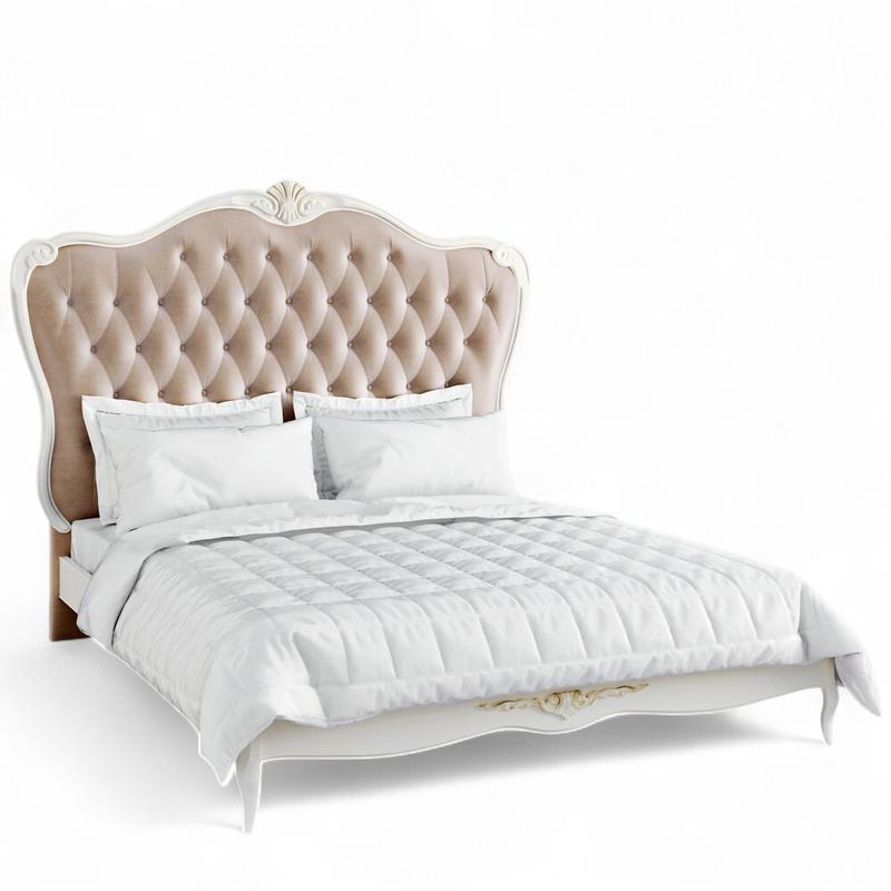 Кровать с мягким изголовьем 160*200 A526