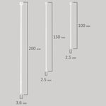 Стяжки (хомуты) нейлоновые сверхпрочные НАБОР 150 шт. (2,5х100/150 мм; 3,6х200 мм), белые, SONNEN, 607927