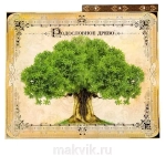 Родословная книга с рамкой под фото Семейная летопись