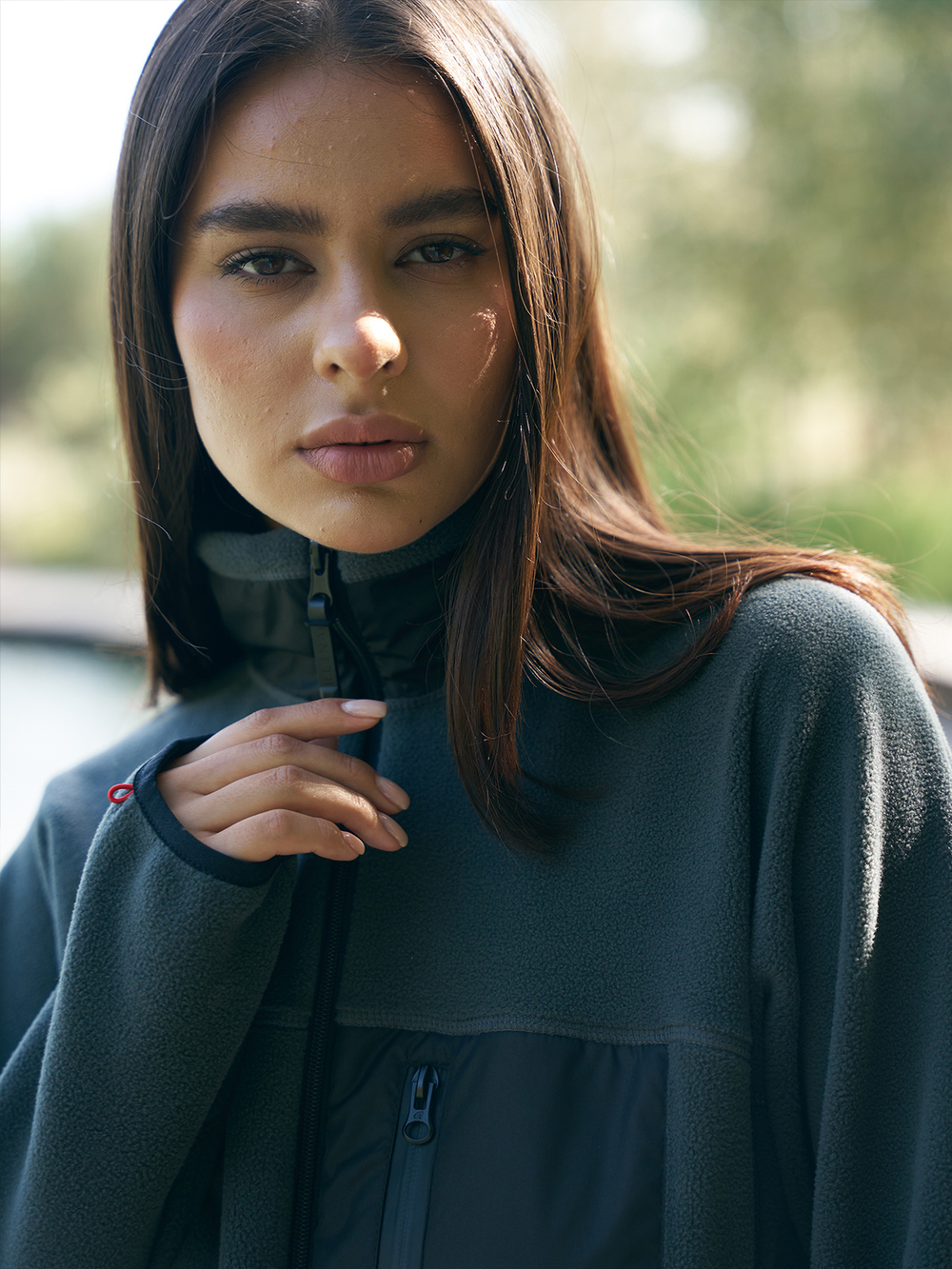 Флисовая толстовка unisex Eiger dark gray