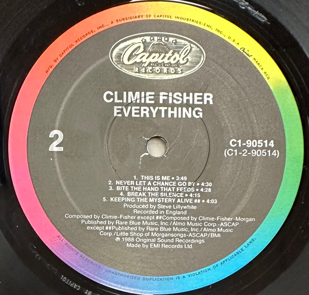 Climie Fisher - Everything (США 1987г.)