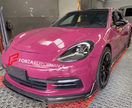 Карбоновая губа переднего бампера для PORSCHE PANAMERA 971 GTS 2020+