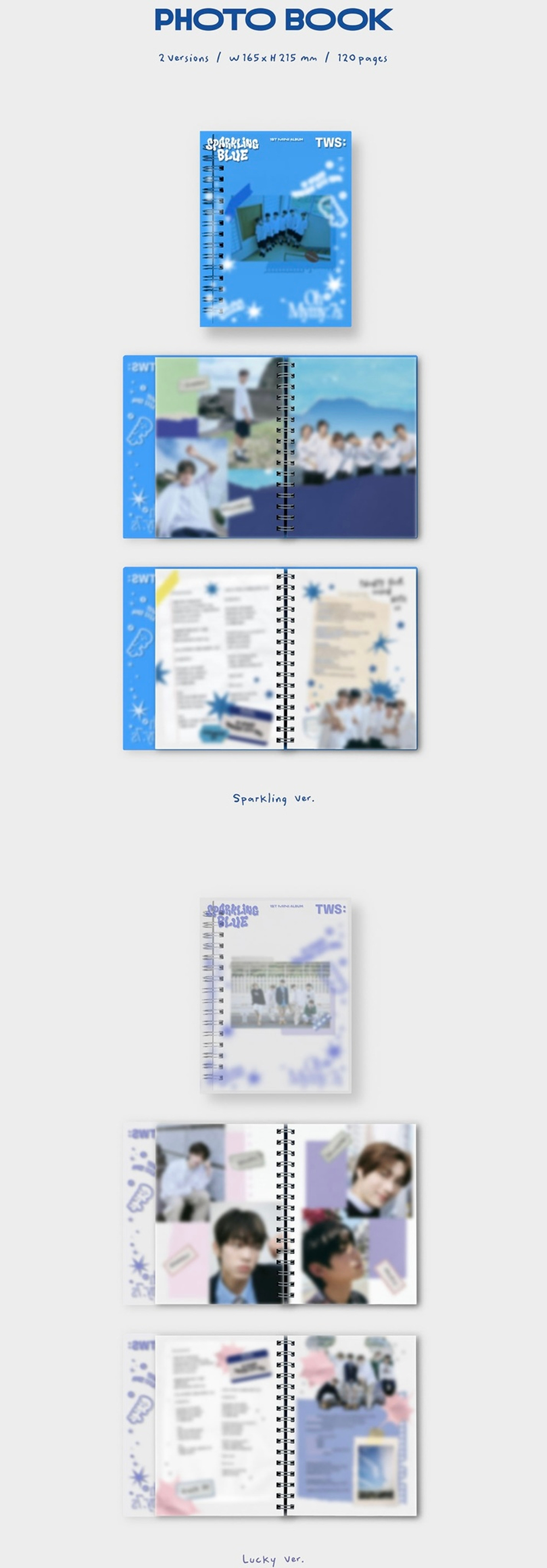 Альбом TWS - 1st Mini Album [Sparkling Blue]