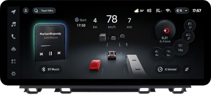 Магнитола для Honda CR-V 5 2017-2022 - Teyes CC4PRO монитор 12.3" 2K QLED + рамка LUX, Android 13, Быстрейшая, Snapdragon 778G, ИИ, CarPlay, DSP, 4G SIM-слот