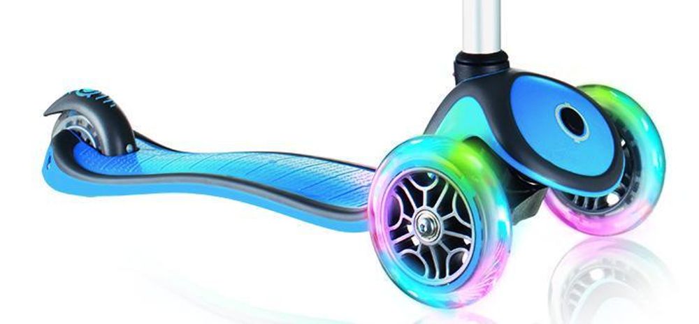 Трехколесный самокат Globber PRIMO PLUS LIGHTS