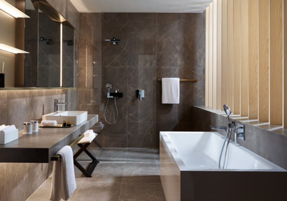 Hansgrohe Metropol Смеситель для ванны, однорычажный, с рычаговой рукояткой, СМ 32545000