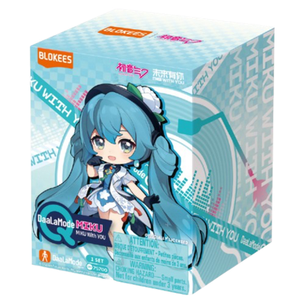 Рандомная фигурка Blind Box Blokees Fantastics Q Series Hatsune Miku MikuWithYou