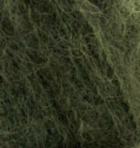 Пряжа ALIZE "MOHAIR NEW", Темно-оливковый