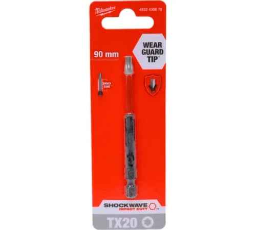 Насадка Milwaukee SHOCKWAVE TX20 90мм (1шт)