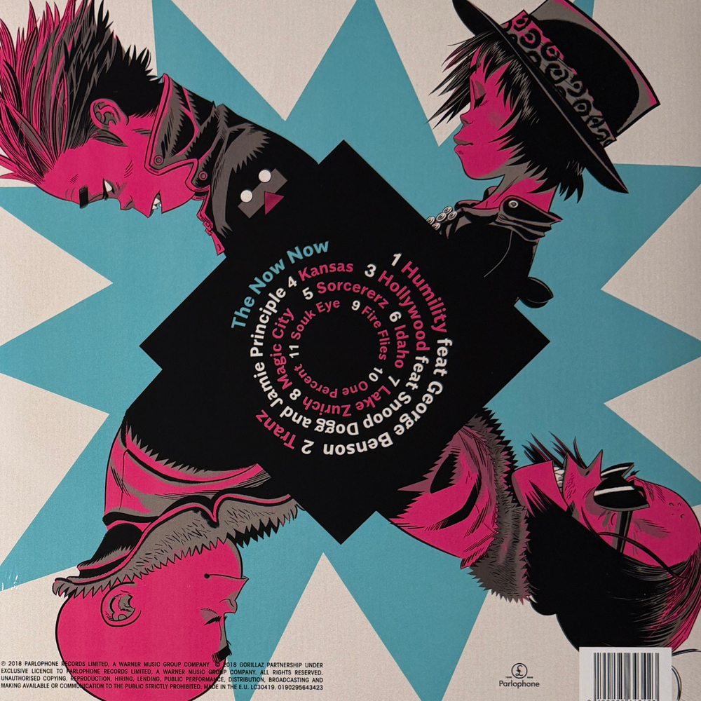 Виниловая пластинка Gorillaz ‎– The Now Now LP