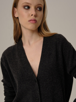 Кардиган женский "Josephine" C0634-8028-M, темное маренго