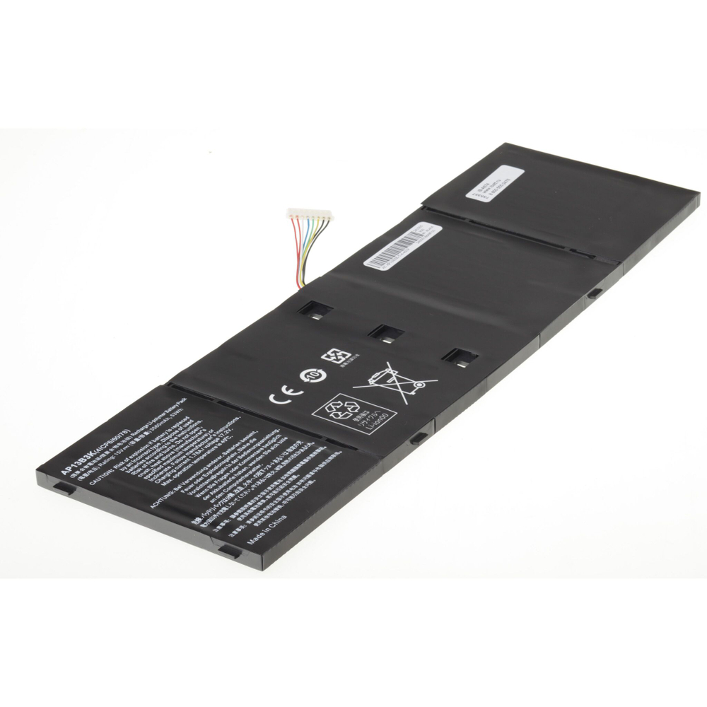 Аккумуляторная батарея iBatt 3560 mAh для ноутбука Acer AP13B3K, AP13B8K