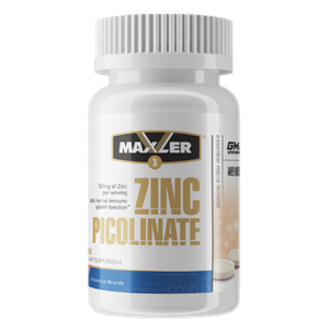 Maxler Zinc Picolinate 50 мг 60 таблеток