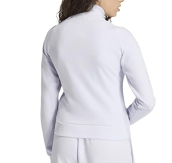 Женская теннисная толстовка Adidas Soft Lux Slim Track Top - frozen purple
