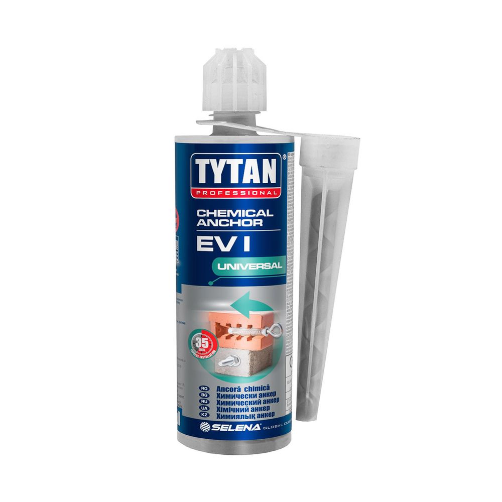 Анкер химический универсальный Tytan Professional EV-I, 165 мл