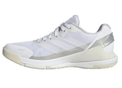 Женские кроссовки для padel Adidas Crazyquick Lightstrike Padel W - cloud white/cloud white/zero metalic
