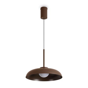 Светильник подвесной светодиодный 9W 2700-4000K FR5602PL-L5BR1 коричневый Movement Freya