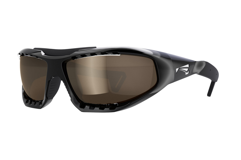Спортивные очки LiP Surge / Gloss Black - Black / PC Polarized / Brown Lens