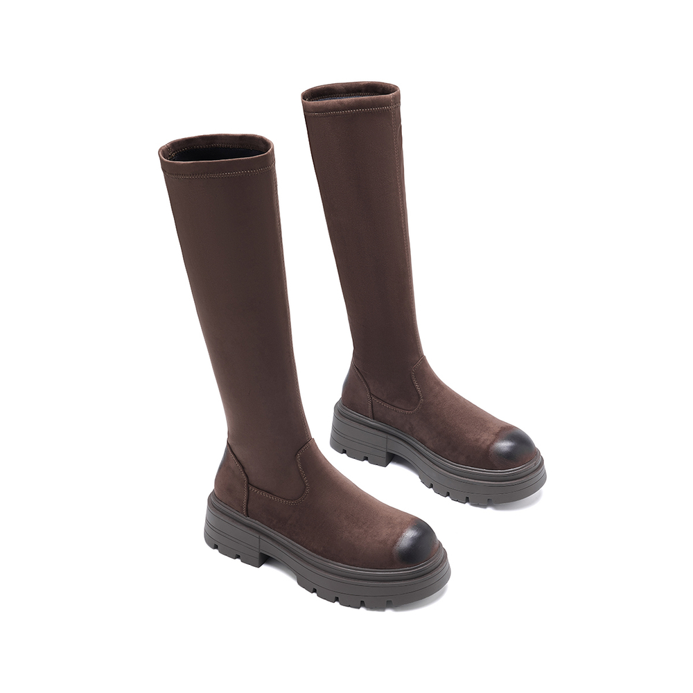 BAIJIHONG Knee high Boots 5cm Women"s