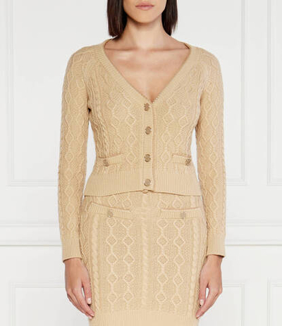 Кардиган ISABELLE GUESS - бежевый(W4YR22 Z37L1)