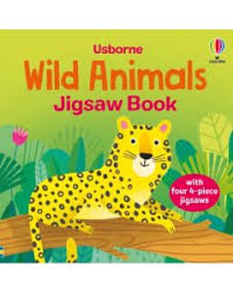 Wild Animals Jigsaw Book
