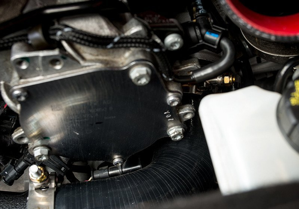 Пайп кит ECS Tuning MQB Gen3/Gen4 1.8/2.0T High Flow Turbo Outlet Pipe Kit - Wrinkle Black