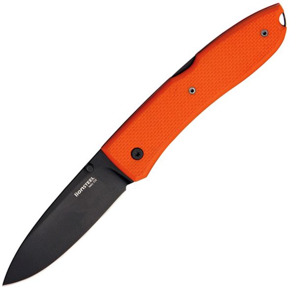 Цена наНож складной Lionsteel Big Opera, сталь D2, рукоять G-10, оранжевый