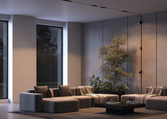 Трековый светильник Focus LED TR103-1-5W3K-M-B Maytoni