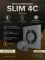 Вентилятор накладной SLIM D100 обр.клапан серый металлик DICITI