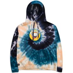 Толстовка Ripndip Big Smile Hoodie (Navy/Peach Spiral Tie Dye)