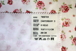Терможаккард Twister Canterbury (Твистер Кантербери) D 01 red