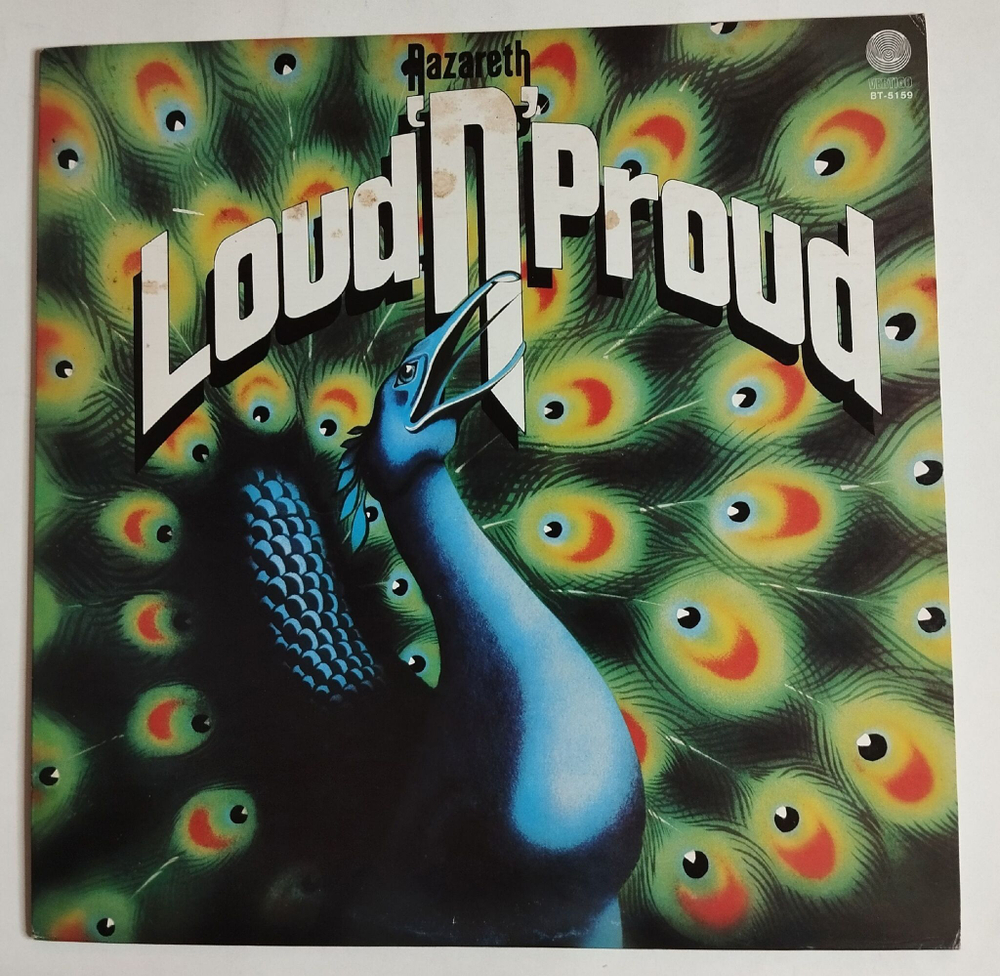 Винтажная виниловая пластинка LP Nazareth Loud N Proud (Japan 1978) (No Obi)