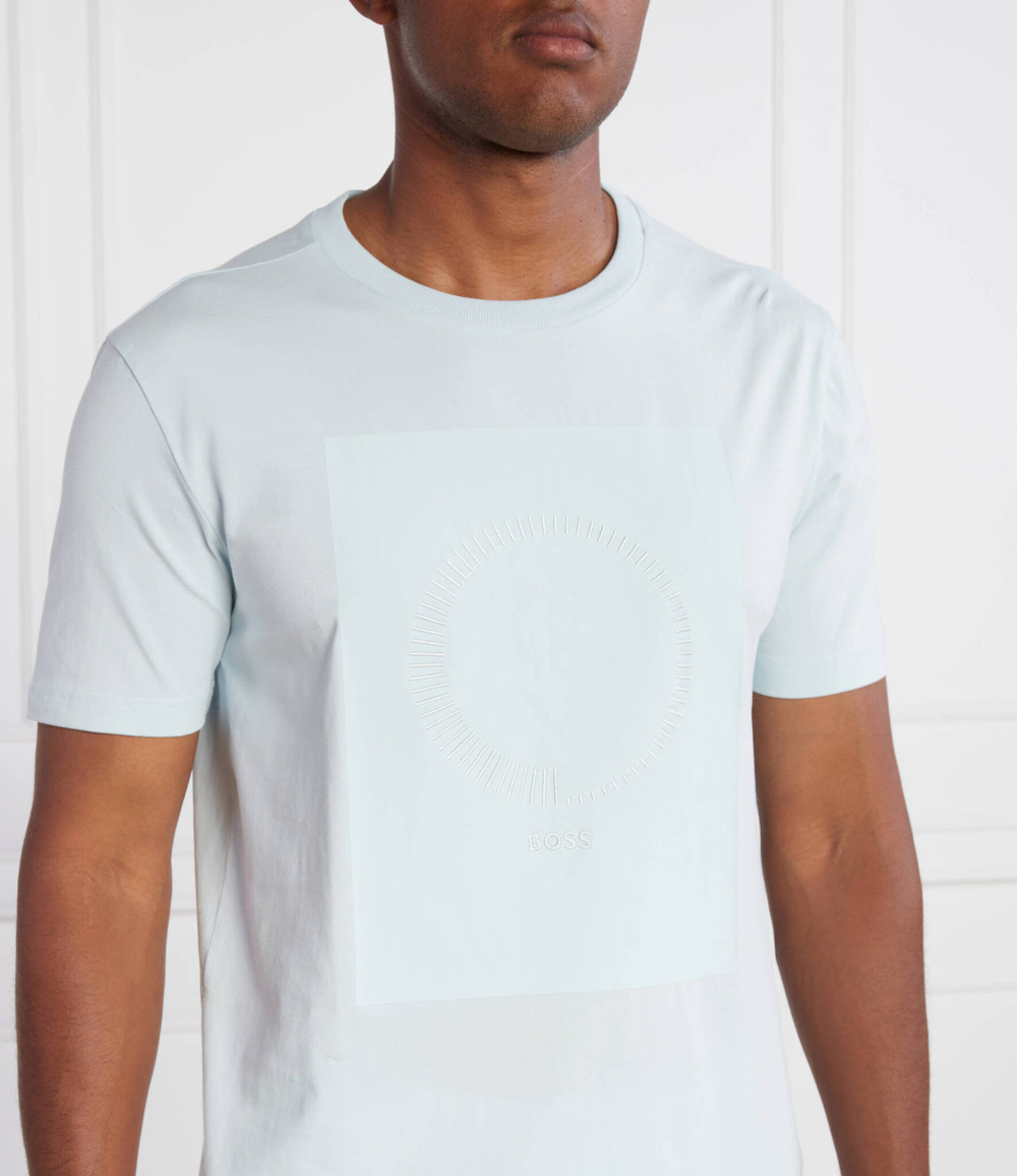 Футболка Tee 4 BOSS GREEN - голубой(50494337)