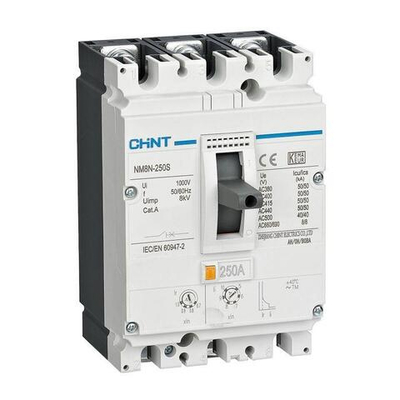 Выключатель автоматический защиты двигателя 3п 200А 36кА NM8N-250C M (R) CHINT 271424